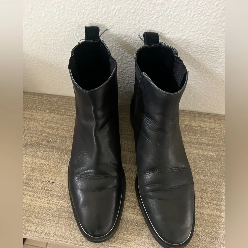 Zara leather Chelsea boots - Picture 3 of 7